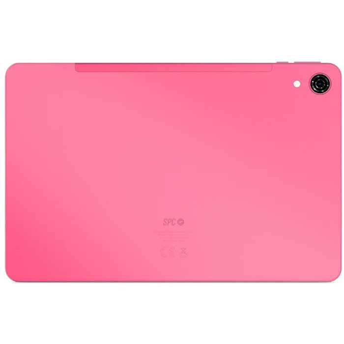 SPC Gravity 11" Tablet Android 14 - 4GB RAM 128GB Octa-Core Pantalla IPS HD WiFi Dual Band Batería 6000mAh Carga Inversa Aluminio Rosa